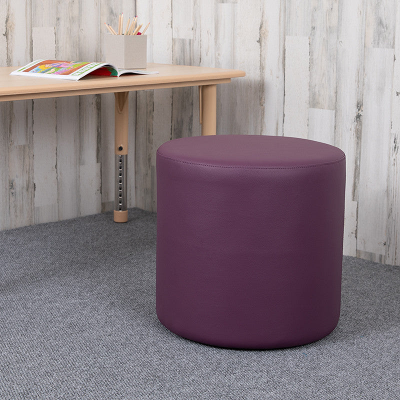 Soft Seating Collaborative Circle, 18" Seat Height , Purple Color