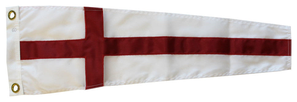 Number 8, Nautical Code Signal Nylon Pennant
