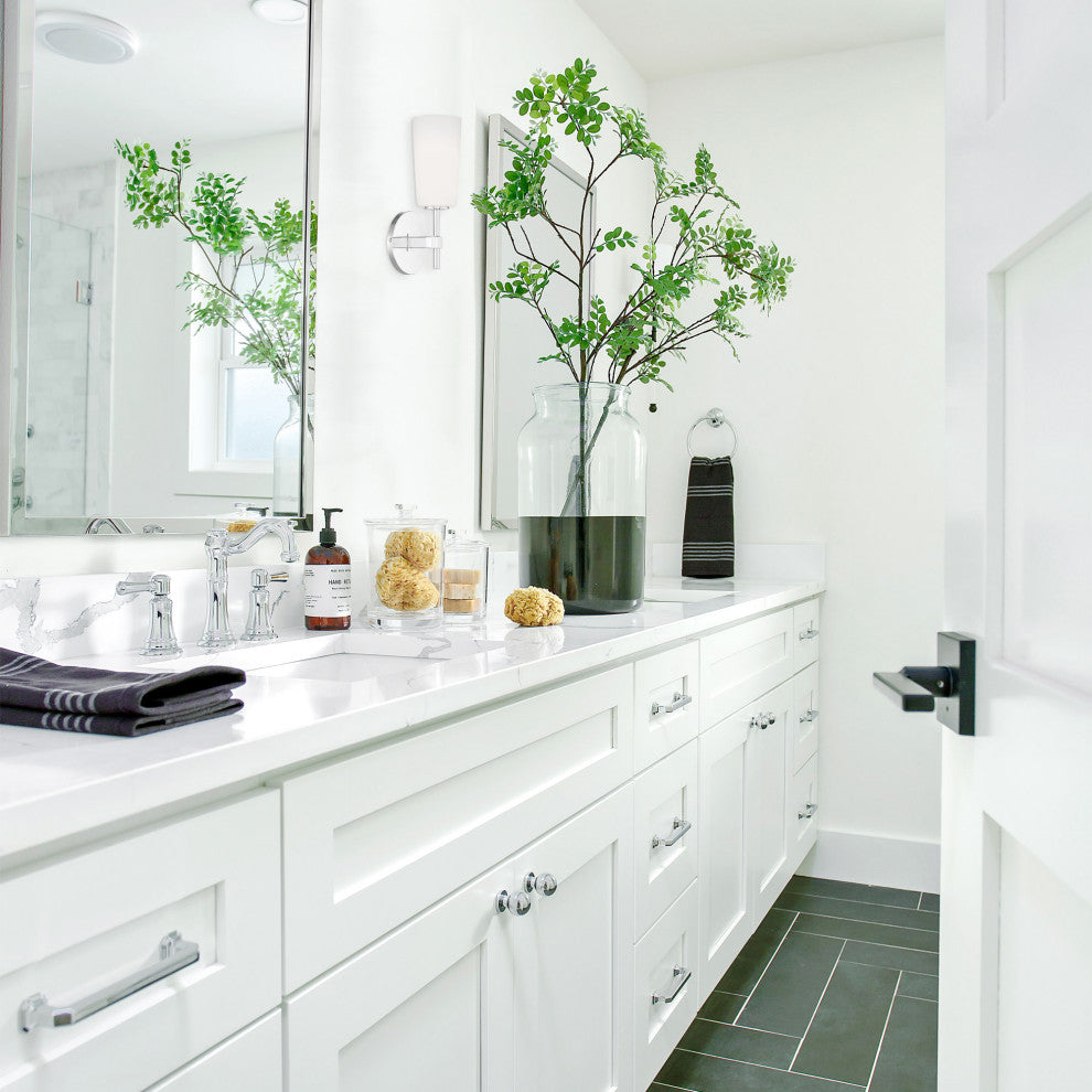 Crystorama Lighting Group COL-101 Colton 13" Tall Bathroom Sconce - Polished