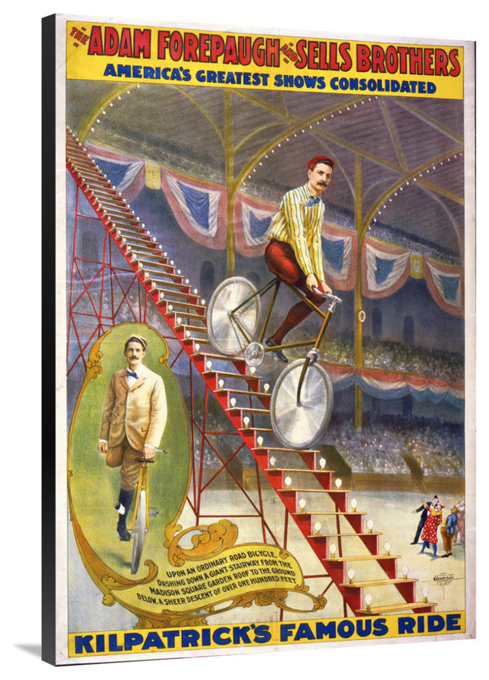 America's Greatest Shows Consolidated, Kilpatrick'S Famous Ride, 28x40