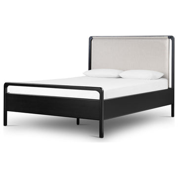 Rosedale Bed-Ebony Oak- King