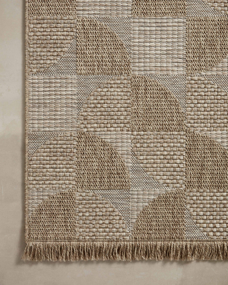 Loloi II Dawn Natural 18" x 18" Sample Rug