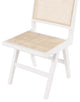 Preston Dining Chair, Set of 2, White, Side Chair