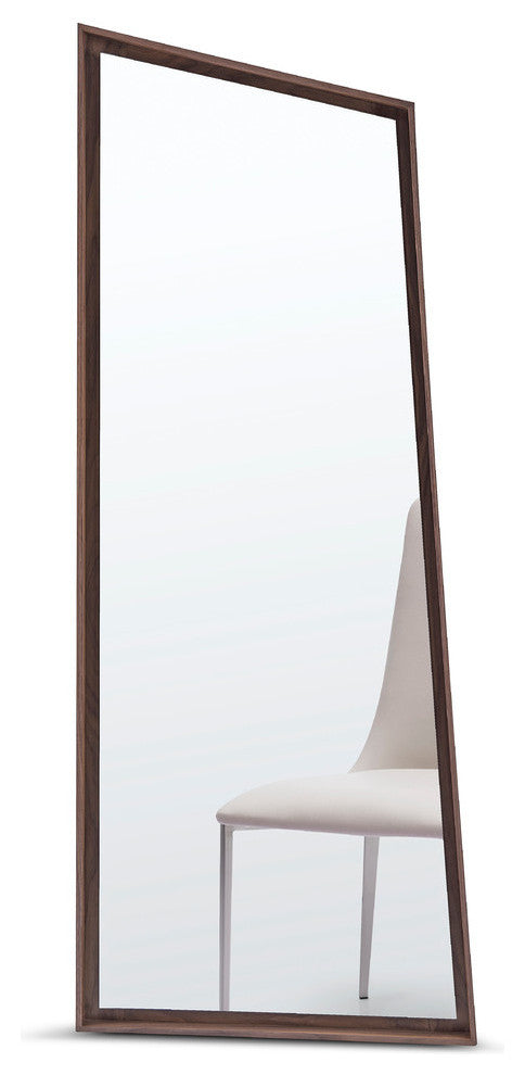 Speculo Walnut Wall Mirror