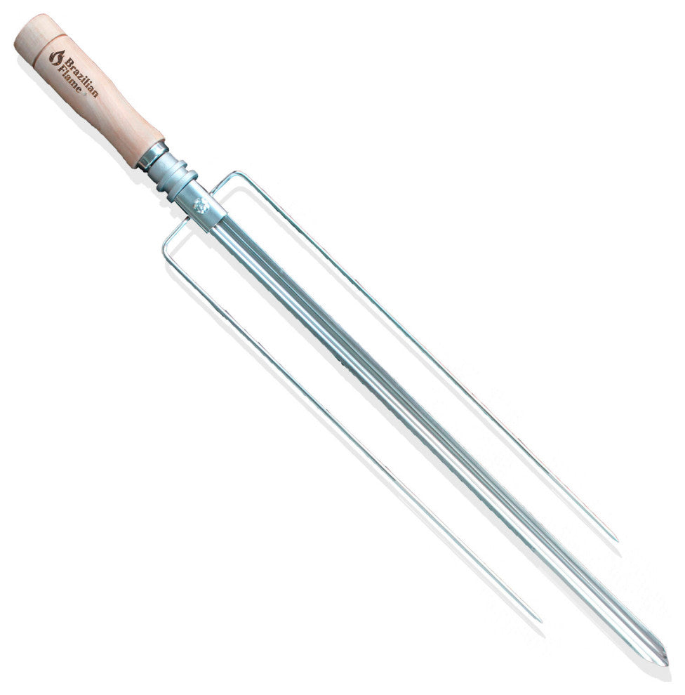 Triple Skewer for 3 or 5 Skewers Rotisserie Grill