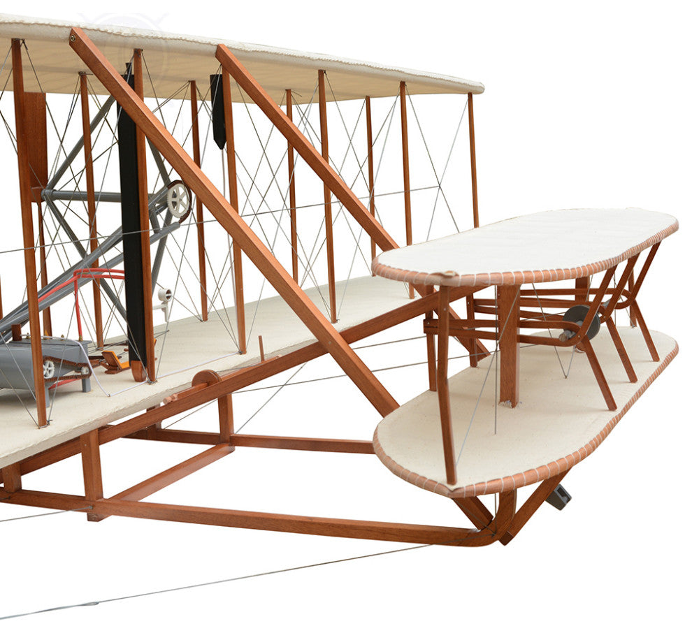 1903 Wright Brother Flyer Model 8-ft Collectible Metal scale model Airplane
