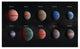 "Artist Impression of Hot Jupiter Exoplanets - Annotated" Paper Art, 42"x26"