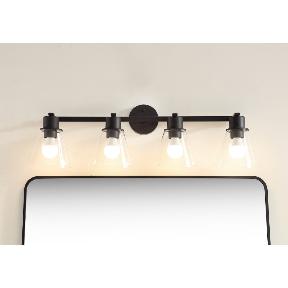 Vanity With Mirror,Sconce,Faucet Included