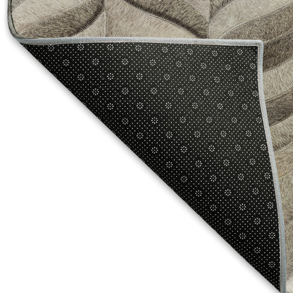 Addison Premium Washable Mayfield AMF106 Gray 3' x 5' Rug