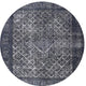 Ahgly Company Indoor Round Traditional Area Rugs, 3' Round