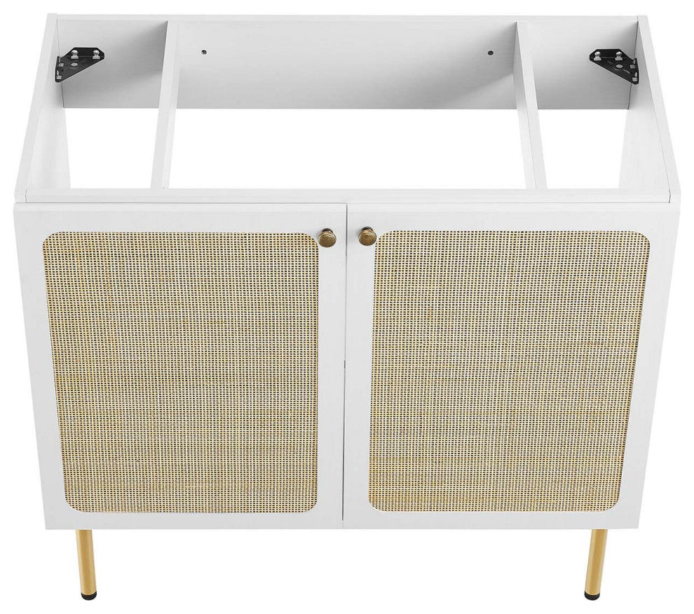 Chaucer 36" Bathroom Vanity - White White