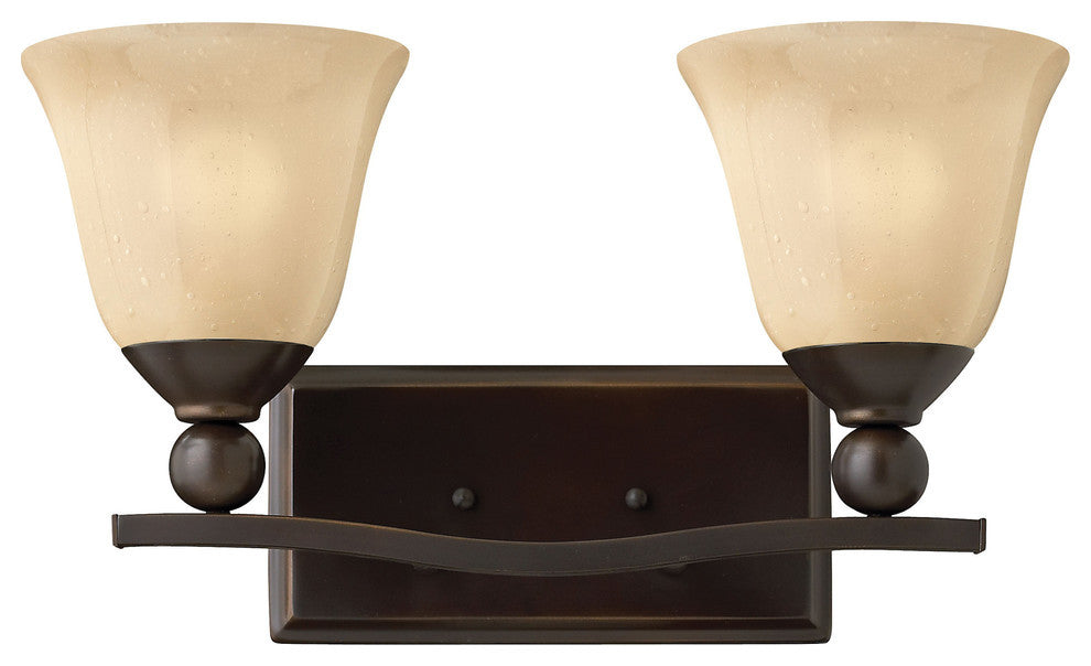 Hinkley Bolla Bath 2-Light Vanity, Olde Bronze