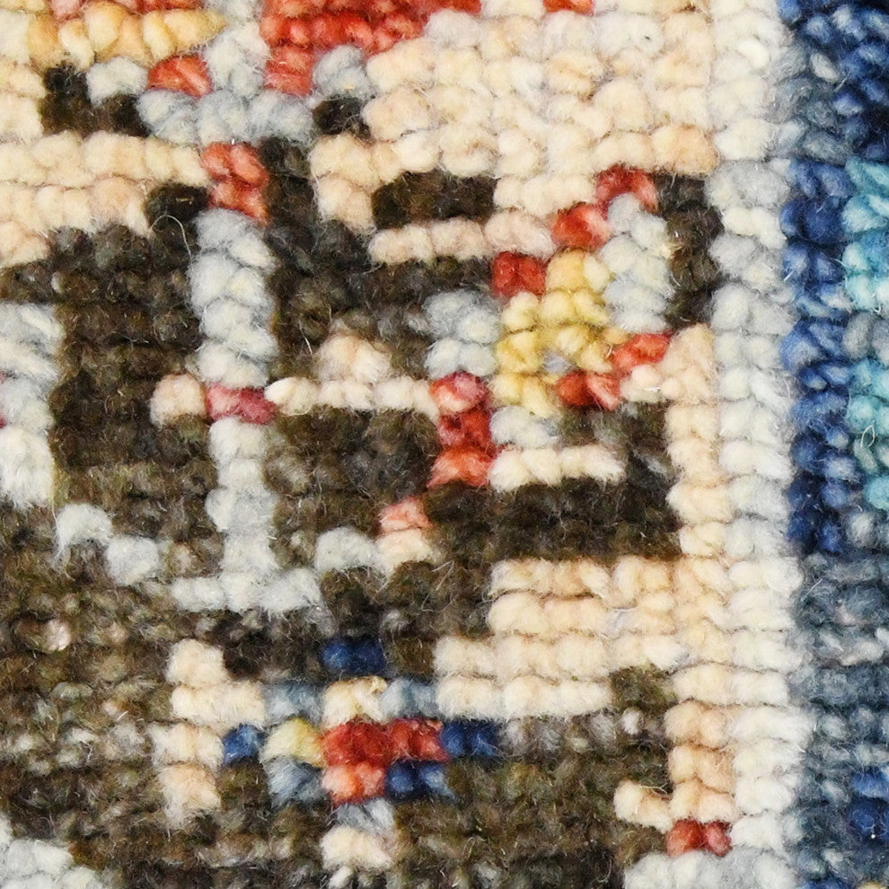 Willow Mohave Area Rug, Blue, 2' x 3', Tribal