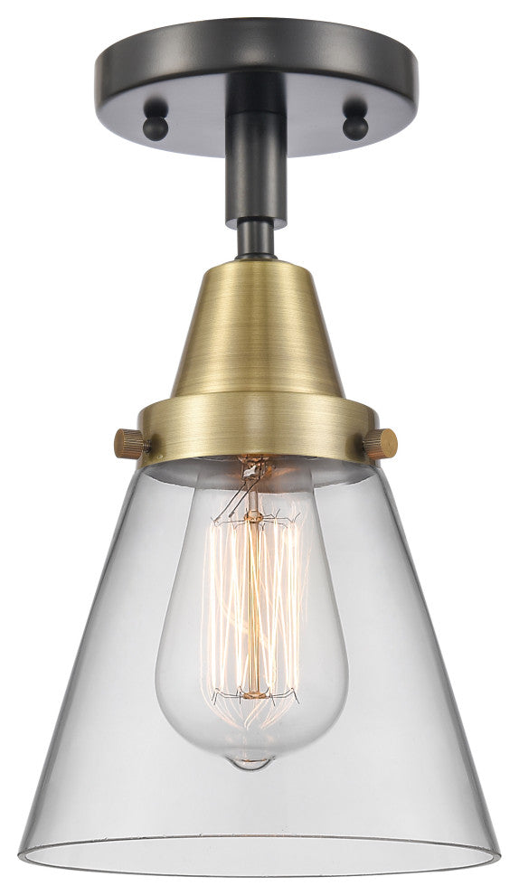 INNOVATIONS LIGHTING 447-1C-BAB-G62 Small Cone Flush Mount