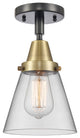 INNOVATIONS LIGHTING 447-1C-BAB-G62 Small Cone Flush Mount