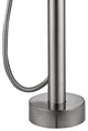 Pulse 3021-FSTF-BN ShowerSpas Brushed Nickel Freestanding Tub Filler + Diverter