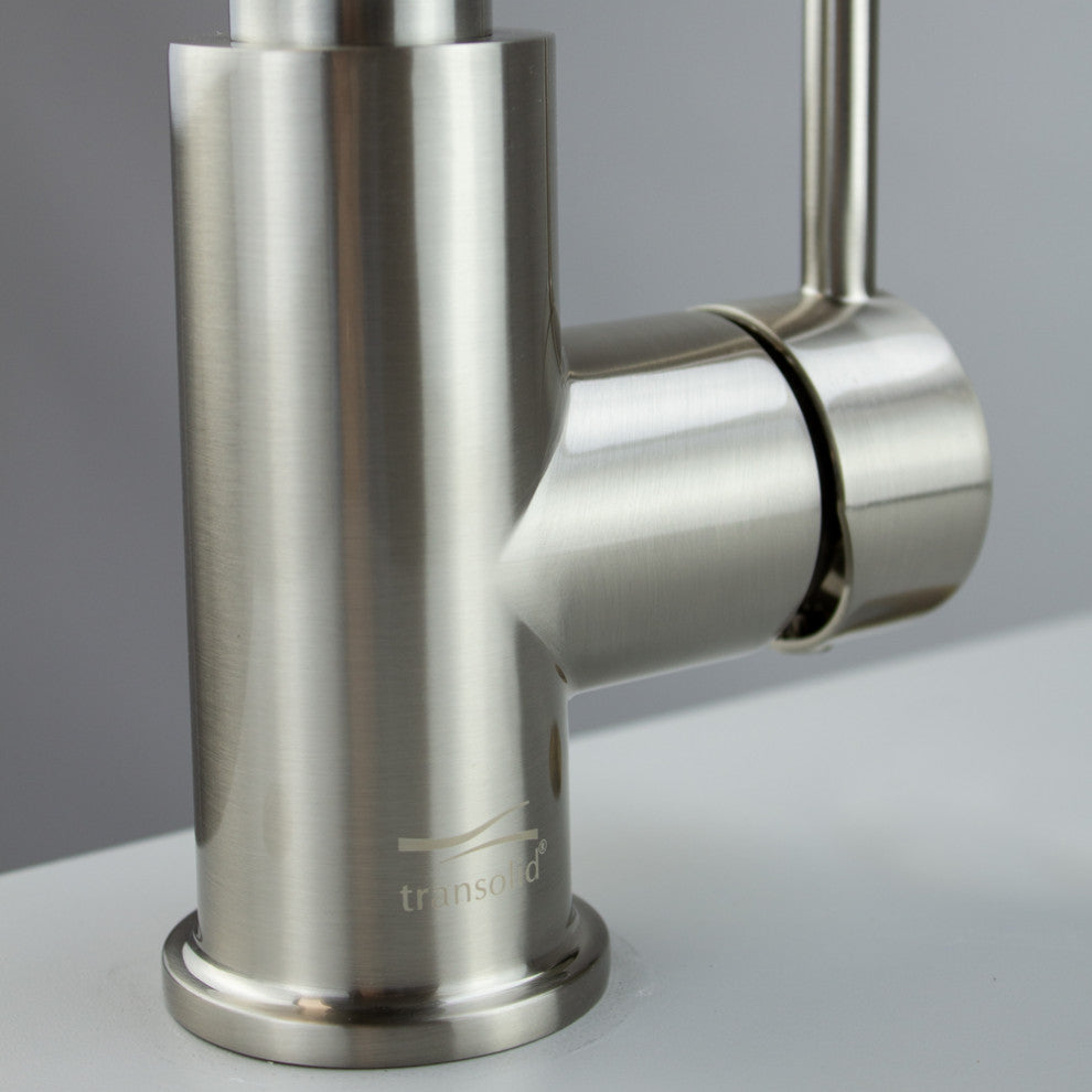 Transolid Cuisine Pro Pull-Out Kitchen Faucet, Luxe Stainless