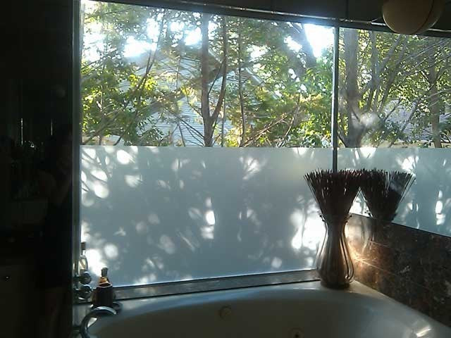 White Frost Matte Privacy Film, 24"x3'