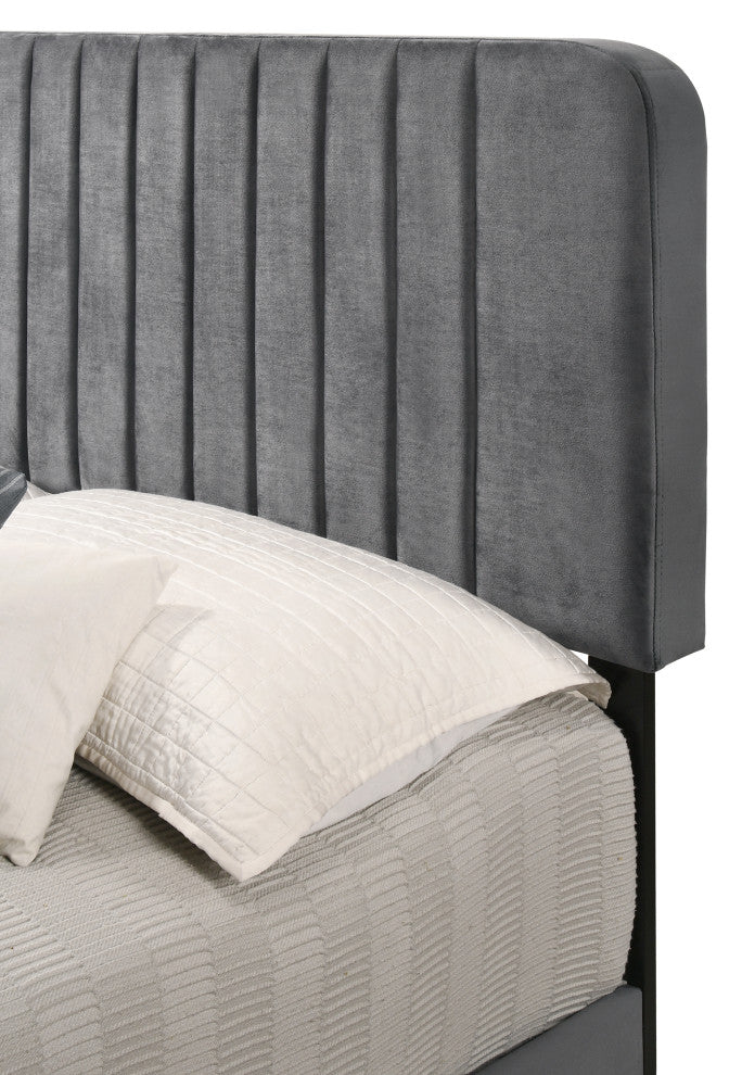 Lodi Bed, Gray, Queen