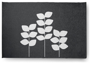 4' x 6' Simple Stems Spring Chenille Indoor/Outdoor Rug