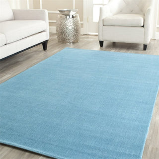 Safavieh Himalaya 11' X 15' Hand Loomed Wool Pile Rug in Turquoise