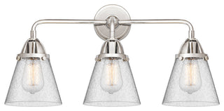 Small Cone Bath Vanity Light, Polished Chrome, Seedy, Seedy
