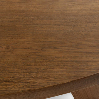 Crescent 80" Oval Reclaimed Oak Dining Table by Kosas Home
