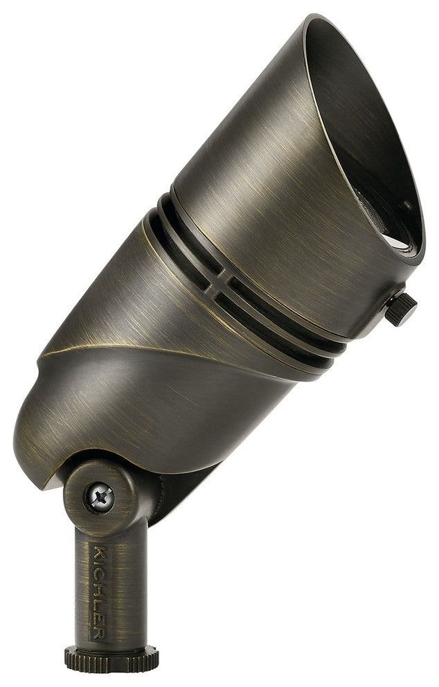 Landscape Accent Light, Large, 2700K, 60 Degrees, Wide Flood, Centennial Brass