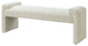 Severin Upholstered Bench, Ivory