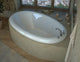 Venzi Vino 44"x78" Oval Air Jetted Bathtub With Center Drain By Atlantis