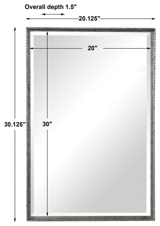 Uttermost Callan Silver Vanity Mirror