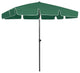 Vidaxl Beach Umbrella Green 78.7"x49.2"
