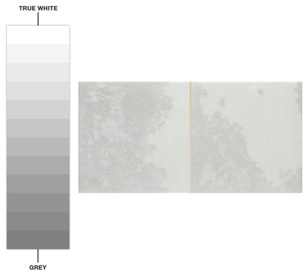 Kings Luxe Tradition Square Silver Ceramic Wall Tile
