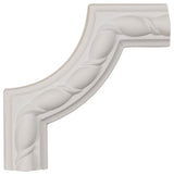 4"W x 4"H x 5/8"P Bulwark Rope Panel Moulding Corner