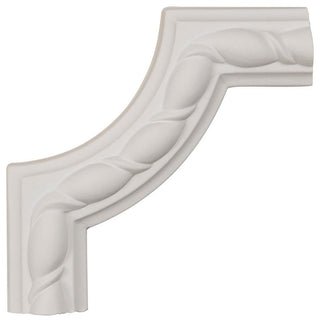 4"W x 4"H x 5/8"P Bulwark Rope Panel Moulding Corner