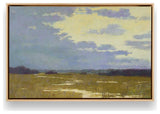 "Lemonade Skies" - A Serene Twilight Canvas Art Print