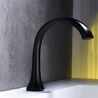 Fontana Commercial Matte Black Automatic Sensor Hands Free Faucet
