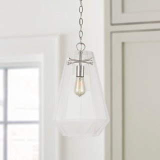 Capital Lighting 338316 18-1/2" Tall Pendant - Aged Brass