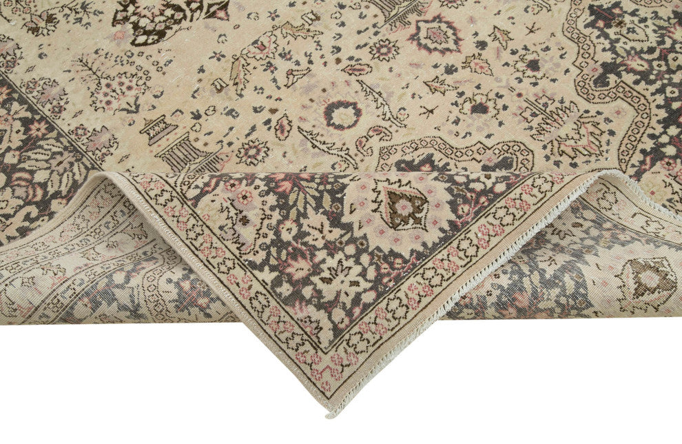 Rug N Carpet - Handwoven Turkish 8' 0'' x 11' 8'' Distressed Area Rug