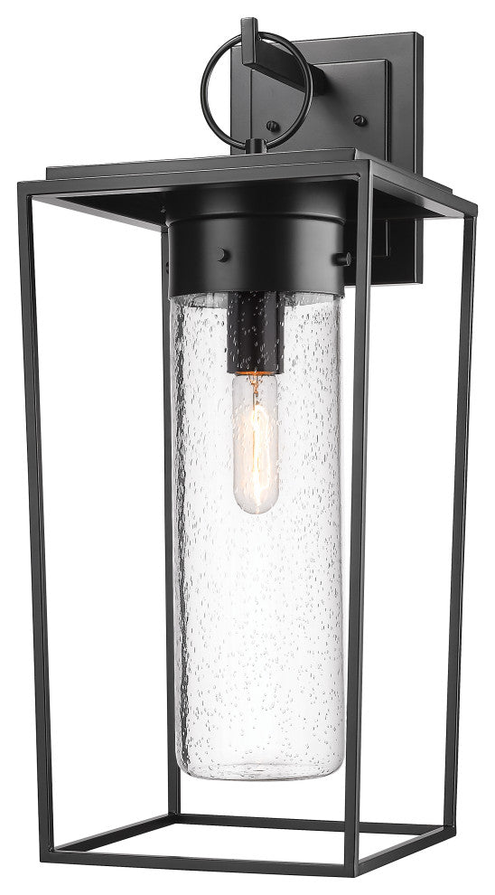 Z-LITE 594B-BK 1 Light Outdoor Wall Sconce, Black