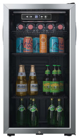 EdgeStar BWC121LT 18"W 80 Can Capacity Ultra Low Temp Beverage - Stainless