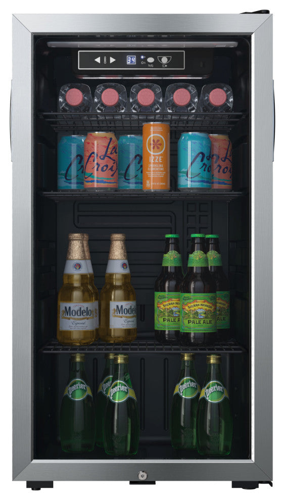 EdgeStar BWC121LT 18"W 80 Can Capacity Ultra Low Temp Beverage - Stainless
