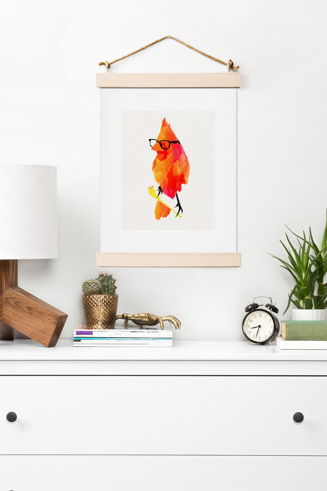 Deny Designs Robert Farkas Punk Bird Art Print