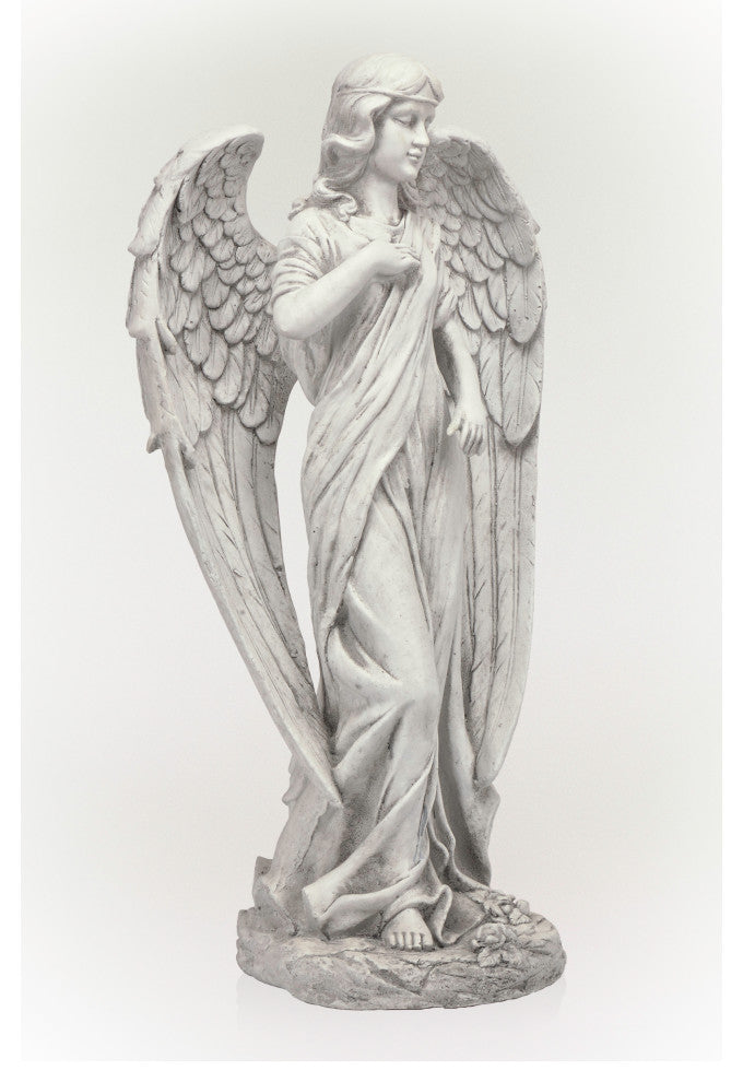 Peaceful Angel Statue, 31"