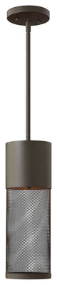 Hinkley Aria Medium Hanging Lantern, Buckeye Bronze