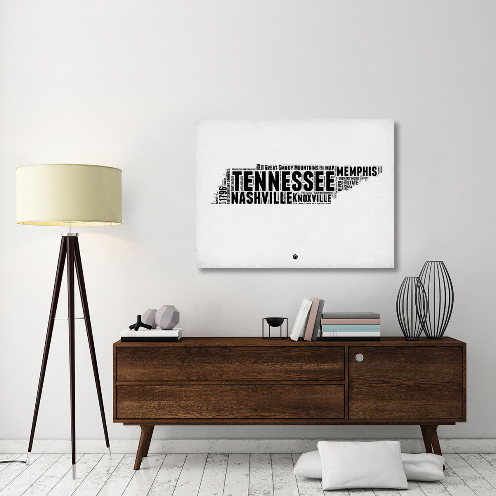 "Tennessee Word Cloud 2" Fine Art Print