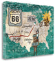 "Retro Roadtrip II" By James Nocito, Giclee Print on Gallery Wrap Canvas