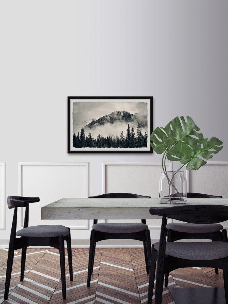 "Rocky Mountain" Framed Painting Print, 18x12