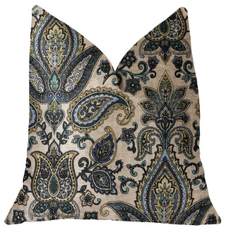 Tulip Safari Multicolor Luxury Throw Pillow, 24"x24"