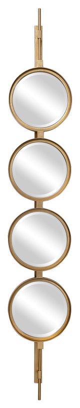 Button Gold Mirror